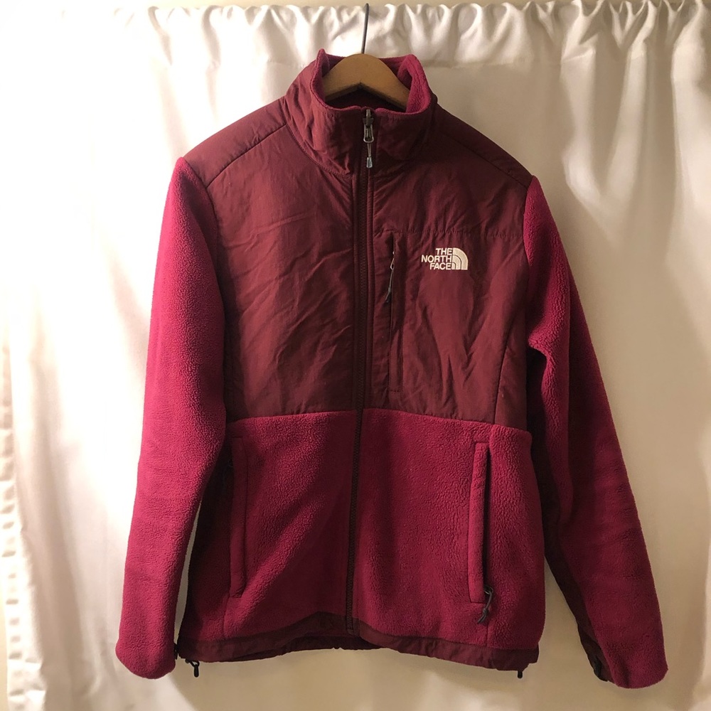 Pink North Face fleece